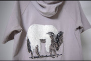Wolf 🐺in Sheep 🐑 short sleeve hoodie - Bcmapparel