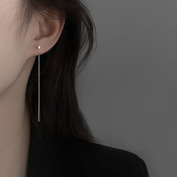 Women's New Fashion Small Square Ear Wire